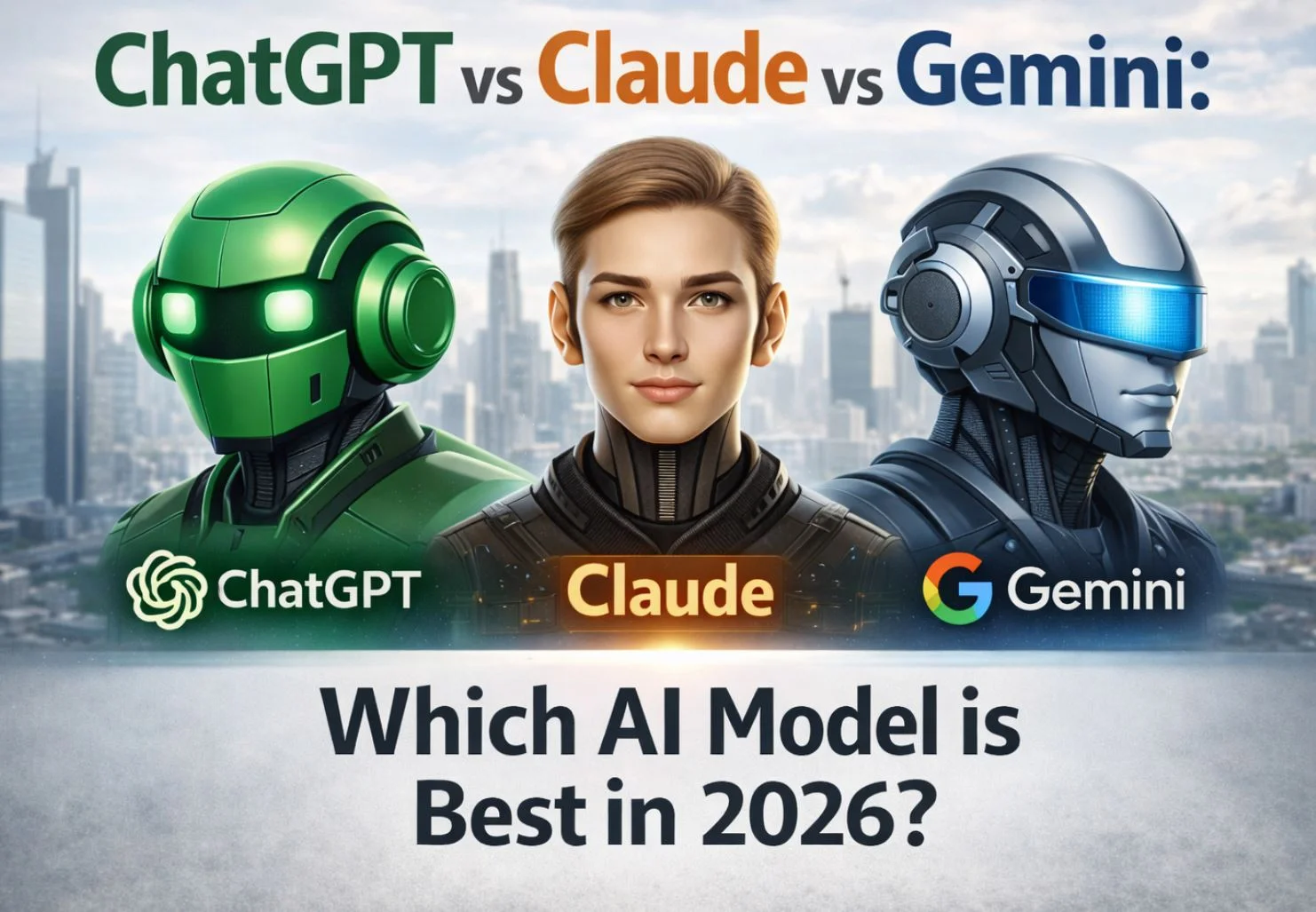 ChatGPT vs Claude vs Gemini: Which AI Model is Best in 2026?